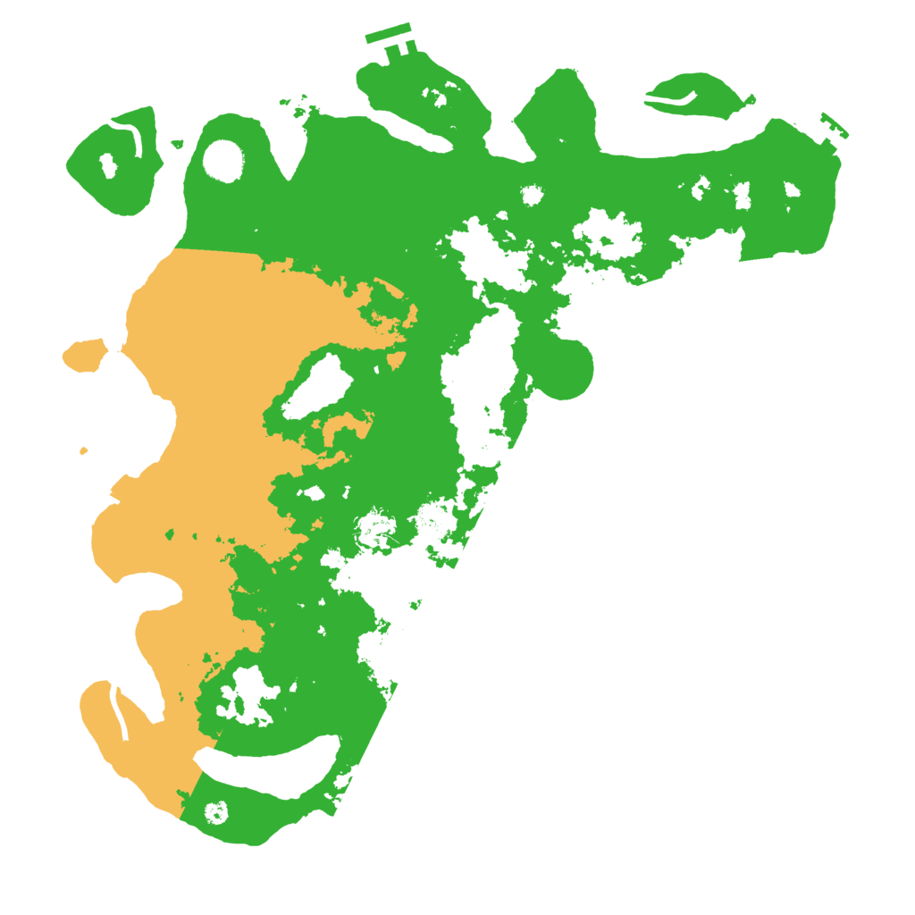Biome Rust Map: Procedural Map, Size: 4000, Seed: 20132