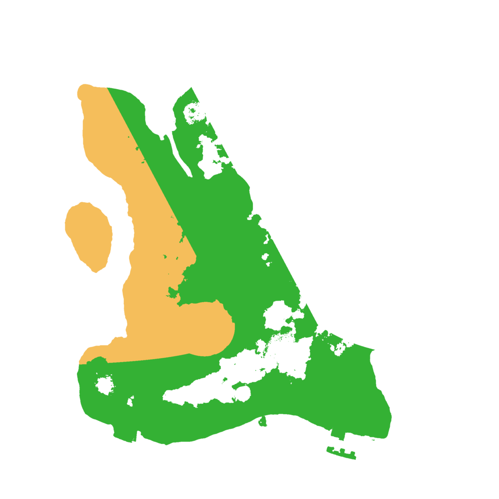 Biome Rust Map: Procedural Map, Size: 2500, Seed: 1817883506