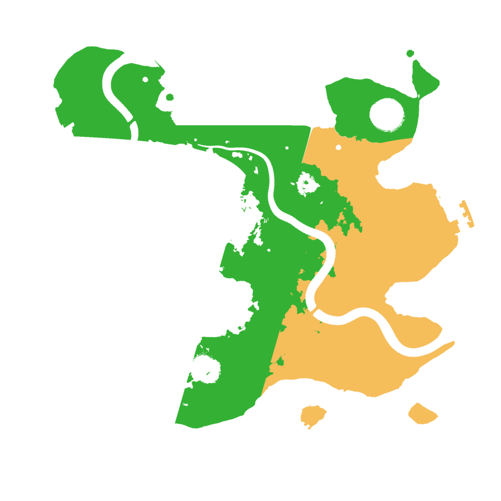 Biome Rust Map: Procedural Map, Size: 2700, Seed: 1196533531