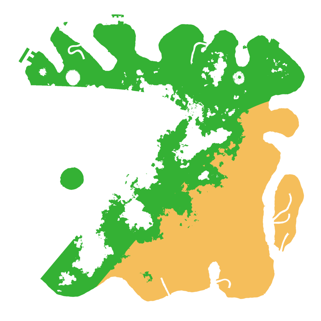 Biome Rust Map: Procedural Map, Size: 4000, Seed: 1603463213