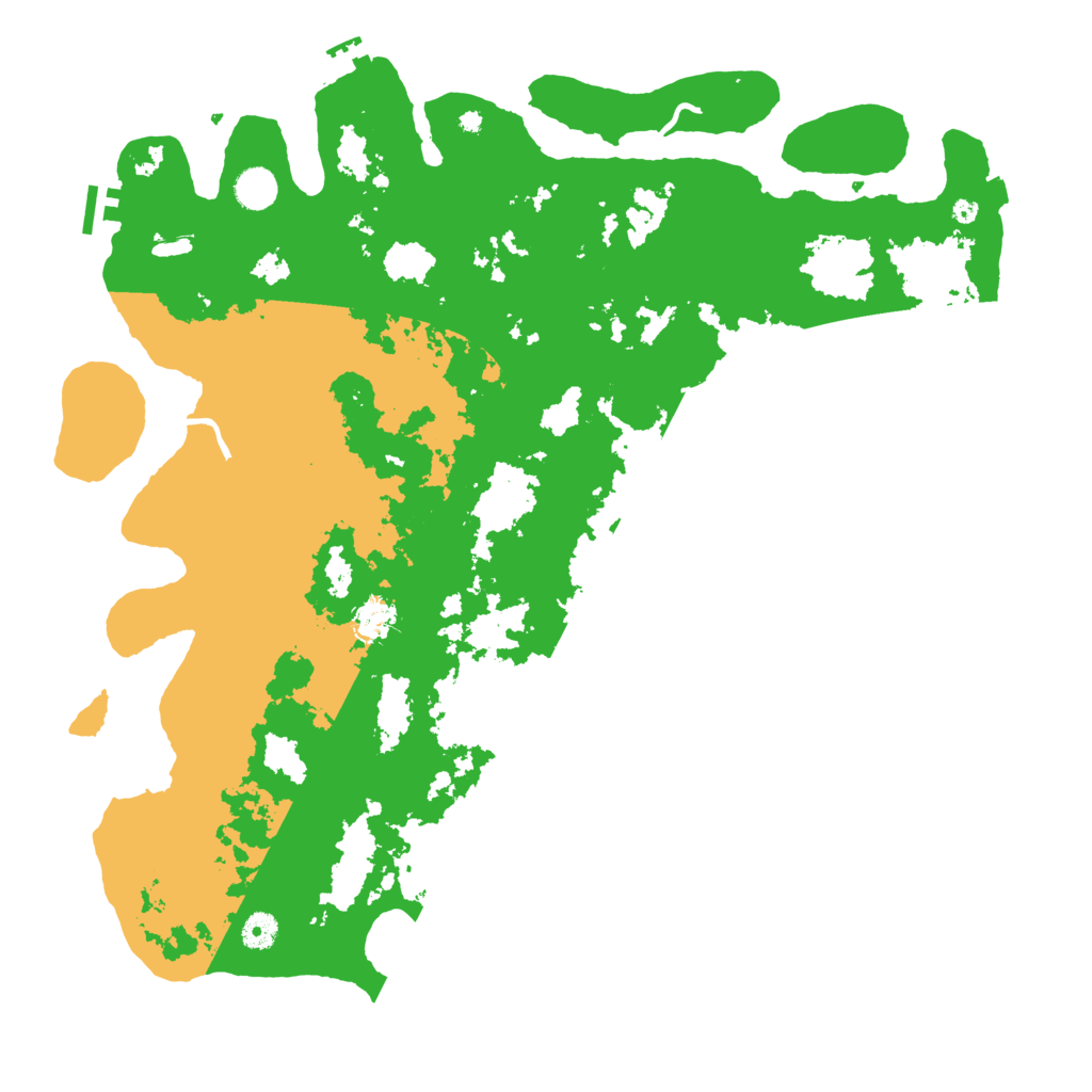 Biome Rust Map: Procedural Map, Size: 4500, Seed: 864323763