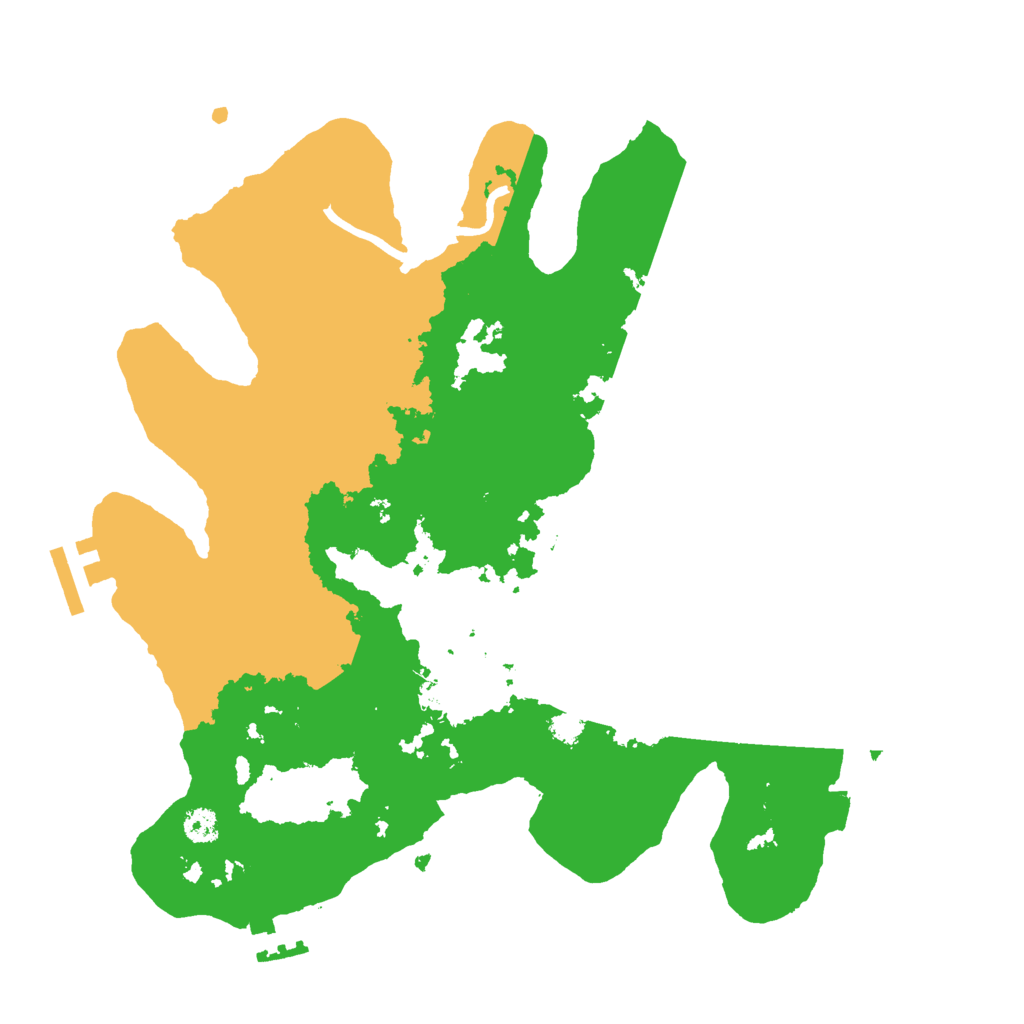 Biome Rust Map: Procedural Map, Size: 3000, Seed: 8094213