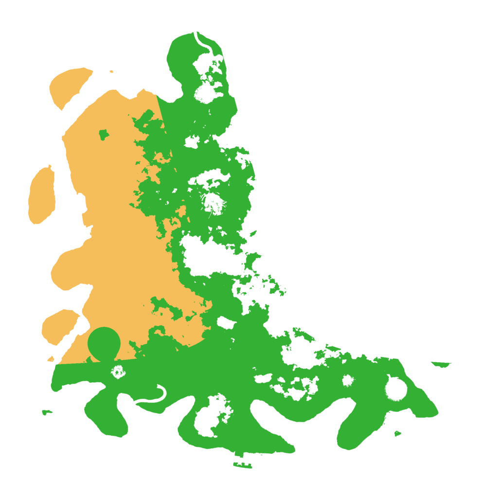 Biome Rust Map: Procedural Map, Size: 4000, Seed: 654896541