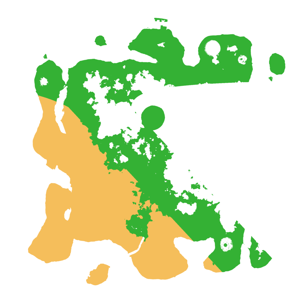 Biome Rust Map: Procedural Map, Size: 3500, Seed: 2137525792