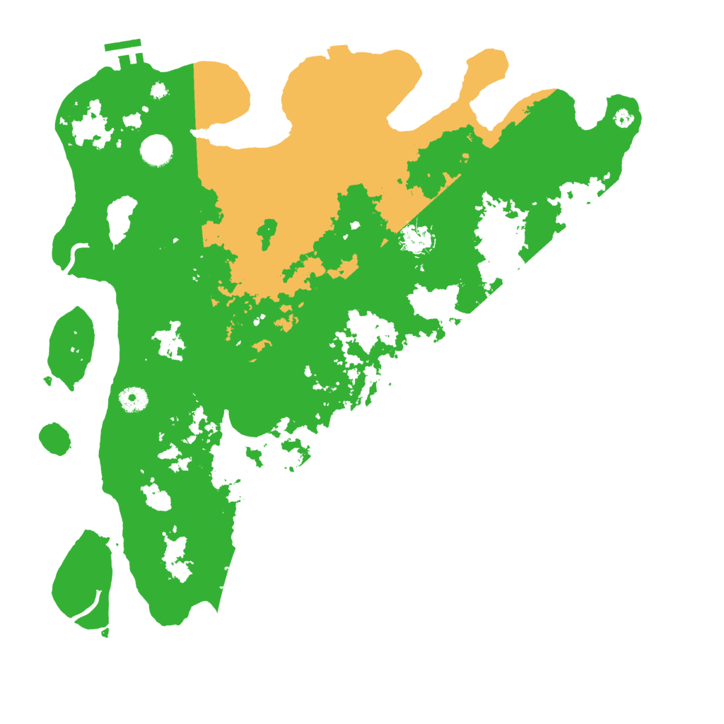 Biome Rust Map: Procedural Map, Size: 4000, Seed: 2097225225