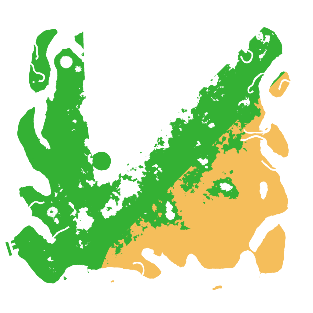 Biome Rust Map: Procedural Map, Size: 4500, Seed: 241503804