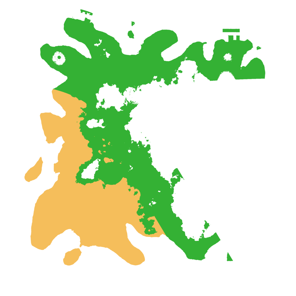 Biome Rust Map: Procedural Map, Size: 3500, Seed: 829290278