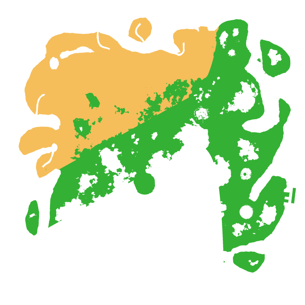 Biome Rust Map: Procedural Map, Size: 4000, Seed: 10828809