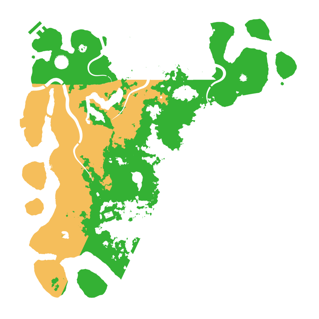 Biome Rust Map: Procedural Map, Size: 4000, Seed: 162270425