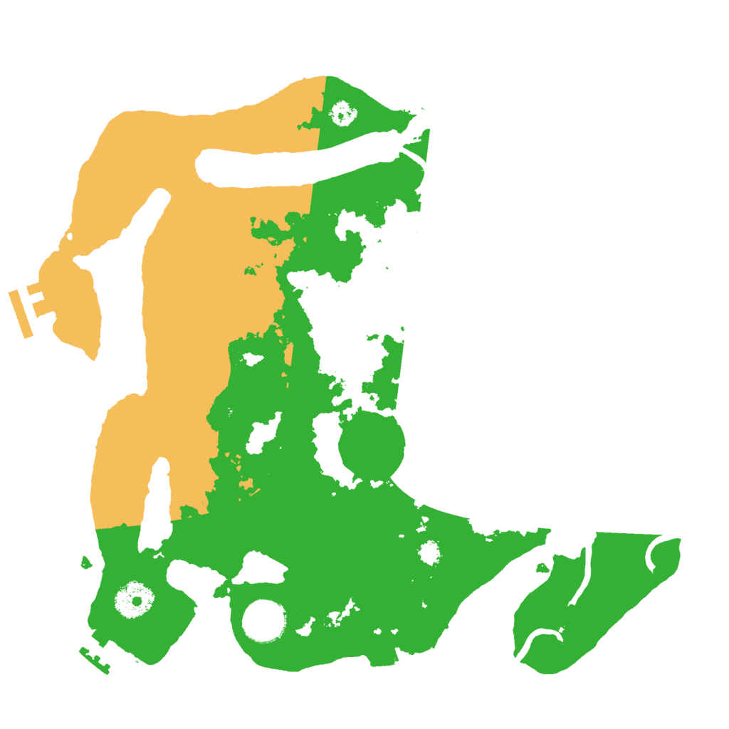 Biome Rust Map: Procedural Map, Size: 3000, Seed: 99848