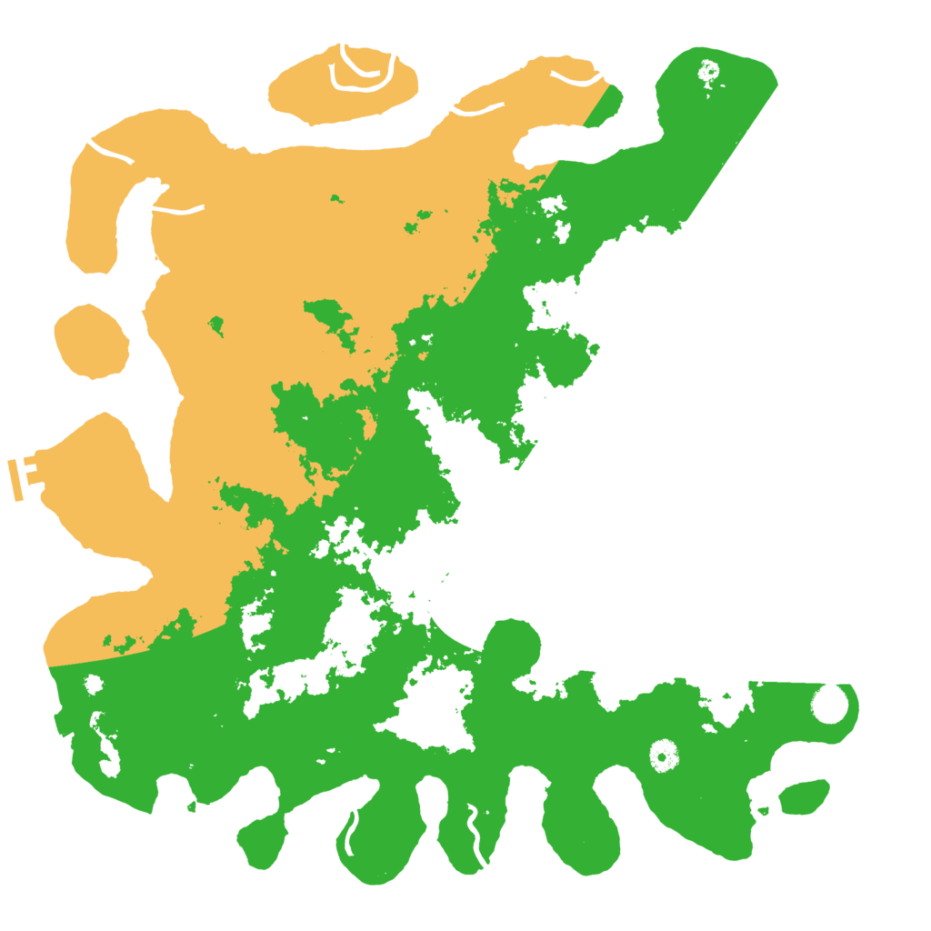 Biome Rust Map: Procedural Map, Size: 4500, Seed: 1475164994