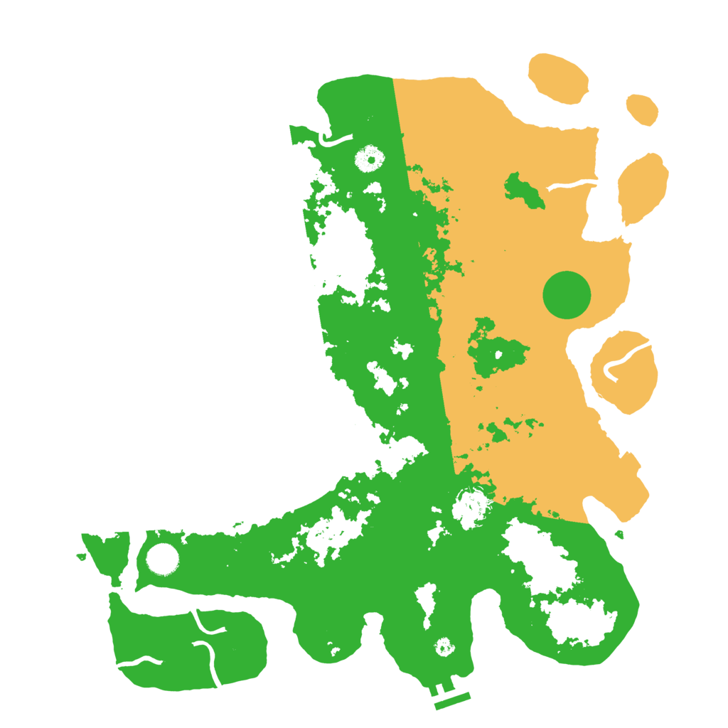 Biome Rust Map: Procedural Map, Size: 4000, Seed: 987123546