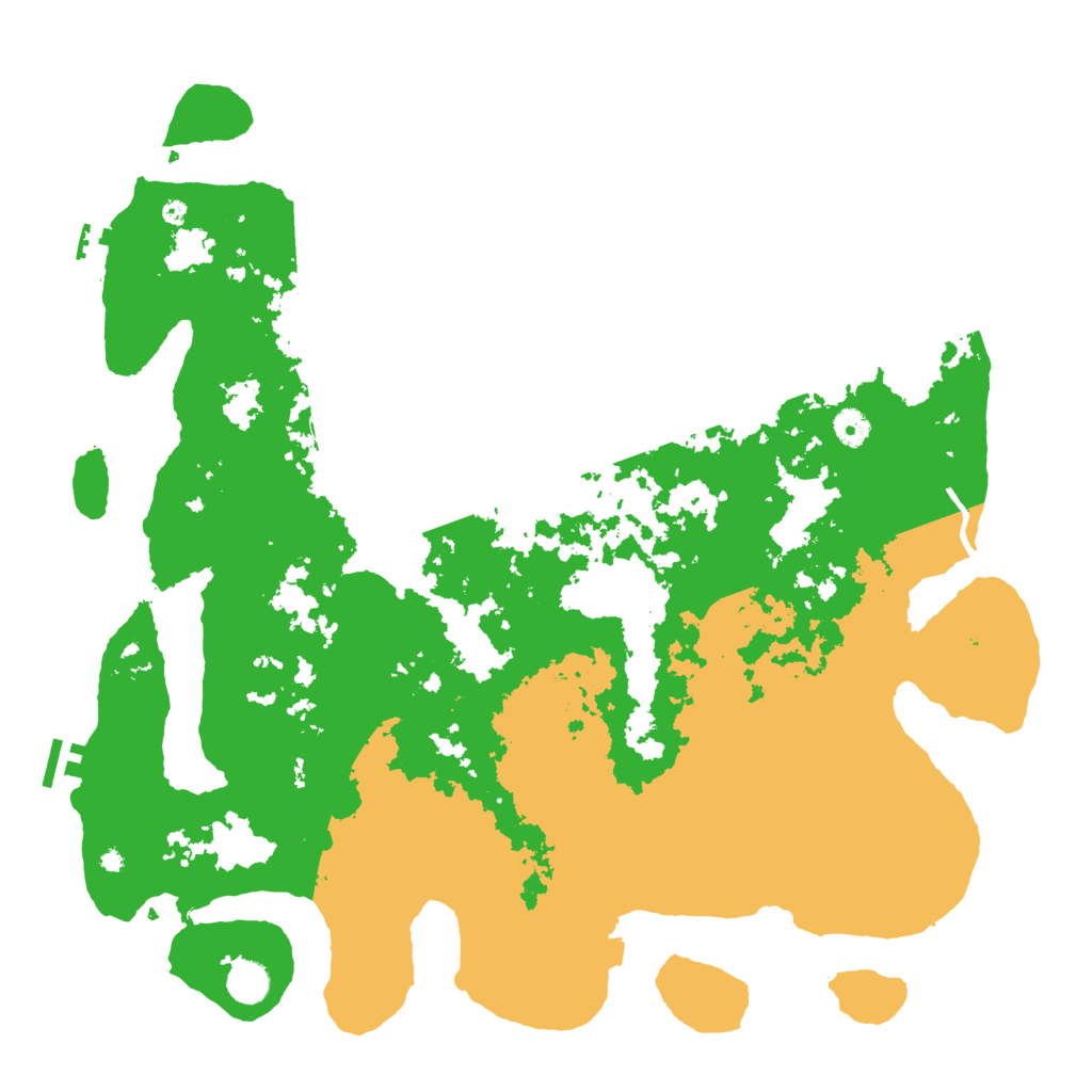 Biome Rust Map: Procedural Map, Size: 4500, Seed: 1469001363