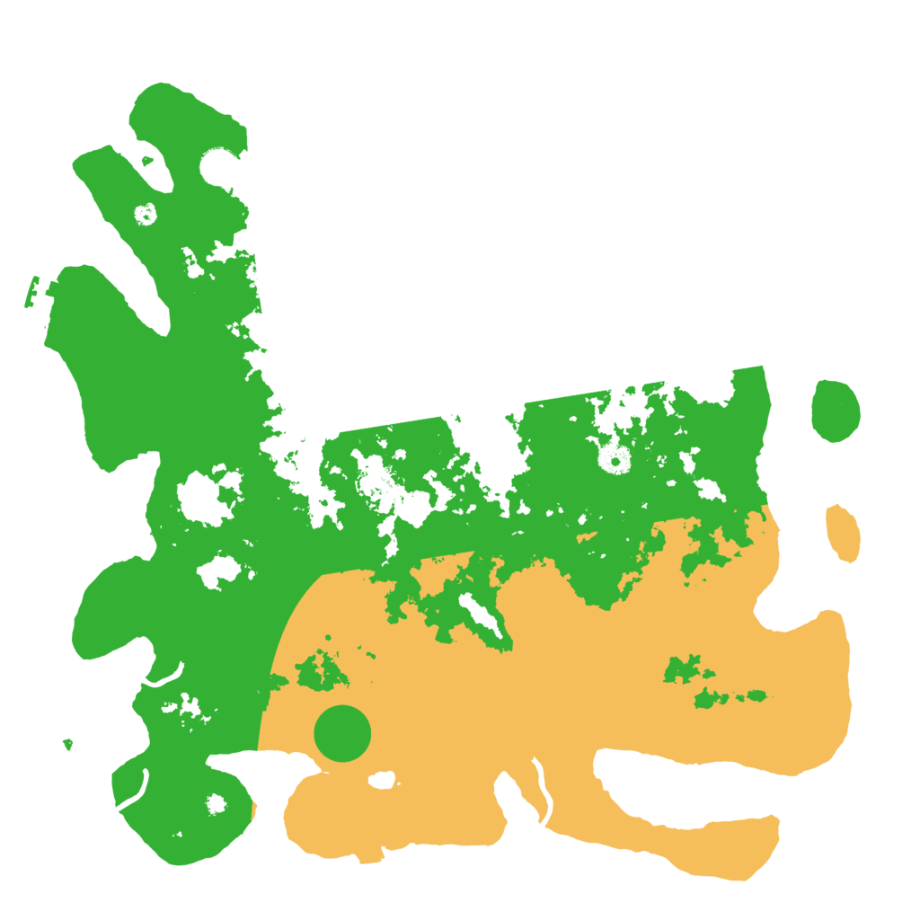 Biome Rust Map: Procedural Map, Size: 4250, Seed: 14864