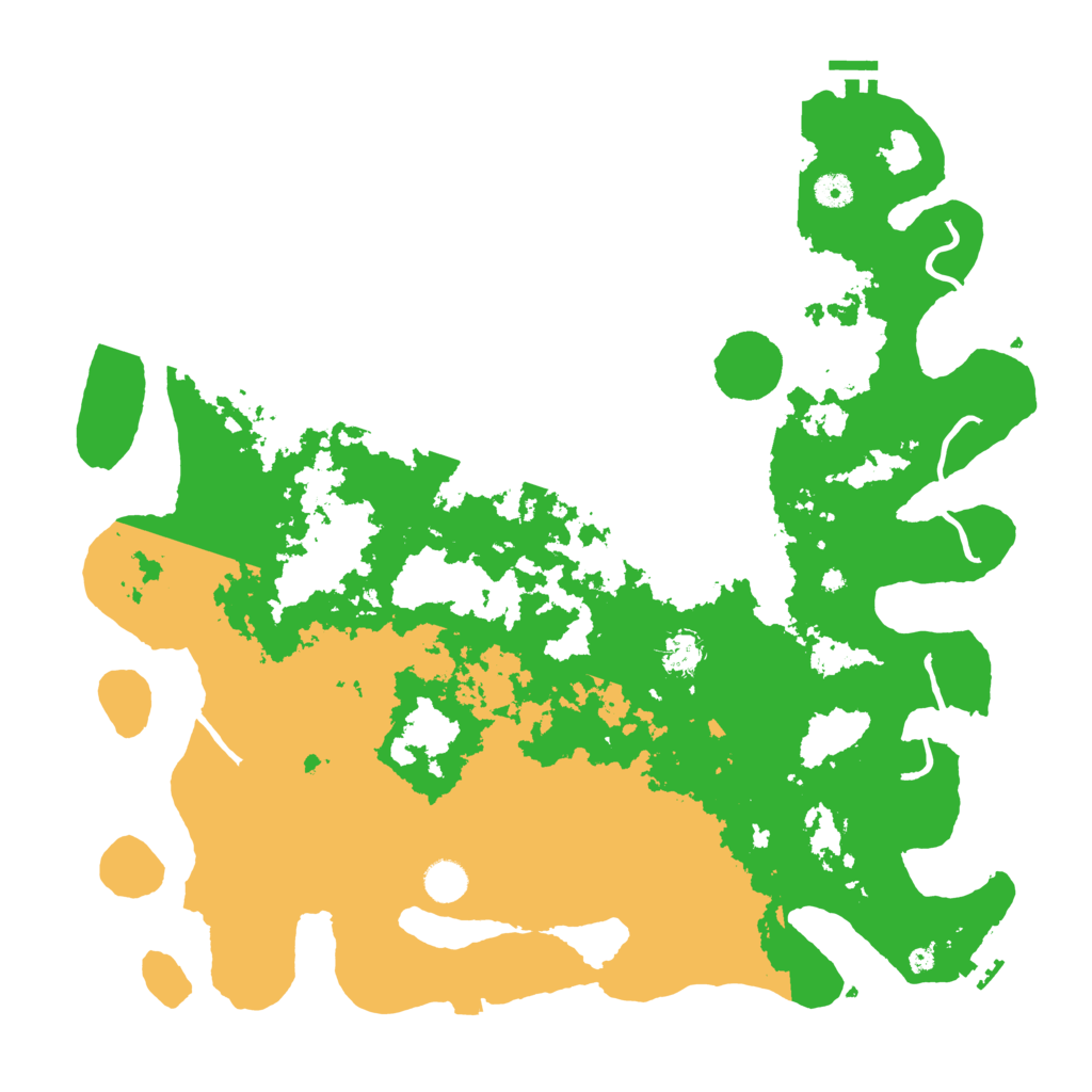 Biome Rust Map: Procedural Map, Size: 4500, Seed: 1468663507