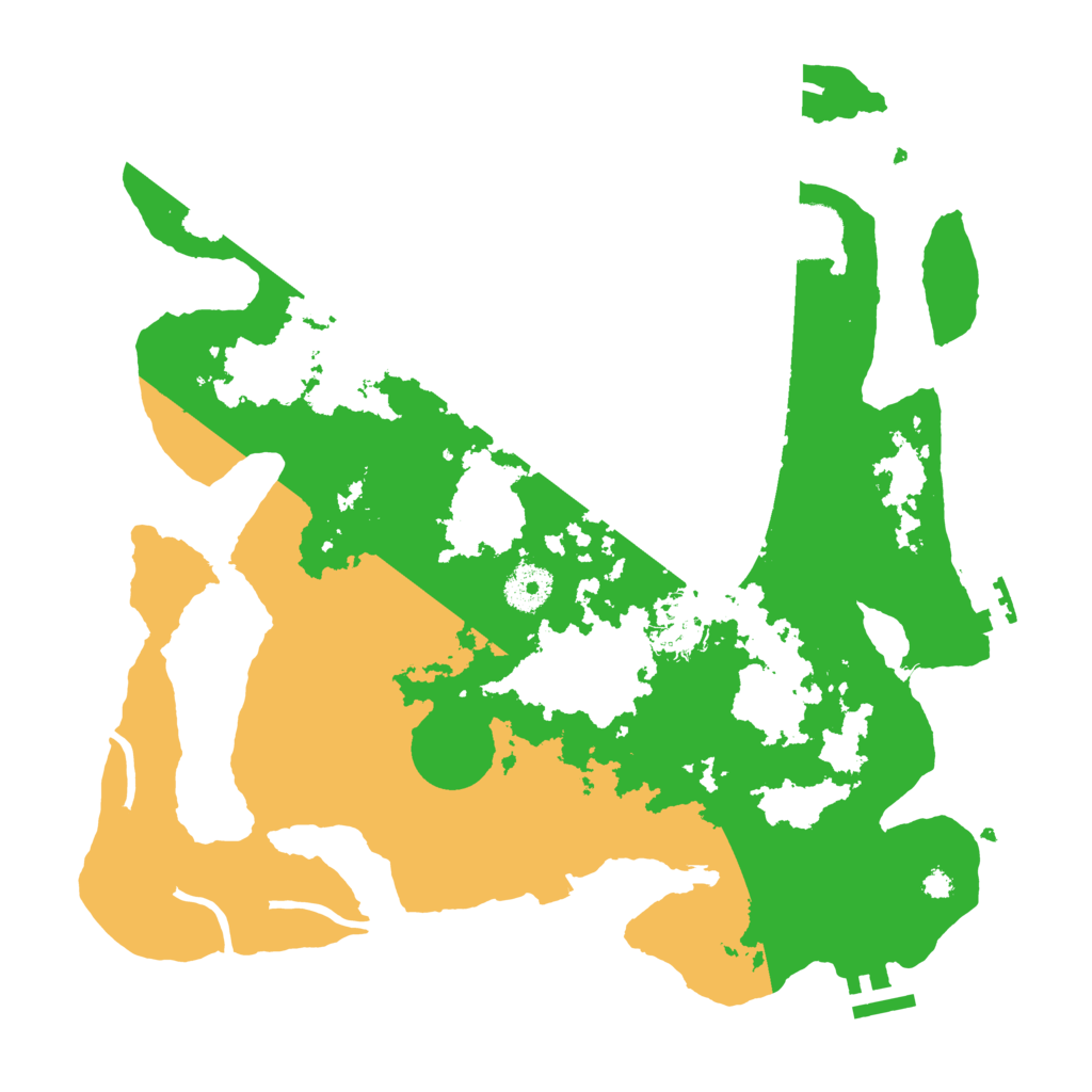 Biome Rust Map: Procedural Map, Size: 3500, Seed: 5763456