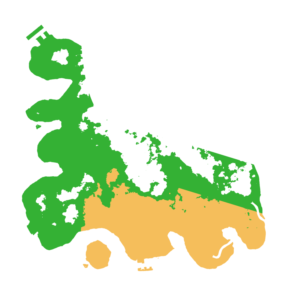Biome Rust Map: Procedural Map, Size: 3000, Seed: 2092844012