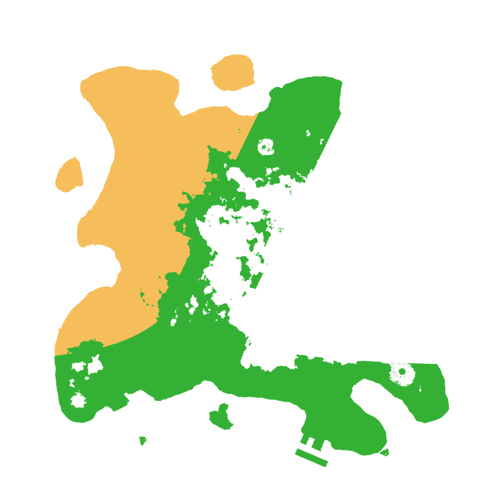 Biome Rust Map: Procedural Map, Size: 3000, Seed: 29009