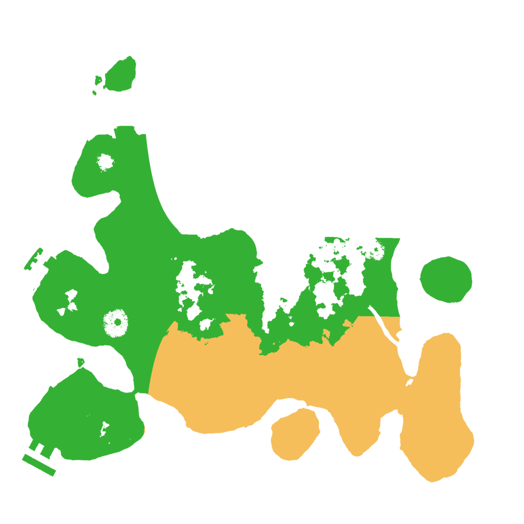 Biome Rust Map: Procedural Map, Size: 3000, Seed: 83589