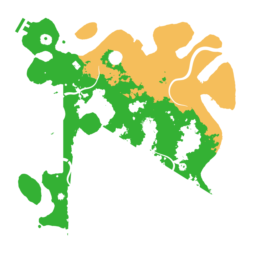 Biome Rust Map: Procedural Map, Size: 3300, Seed: 1902677814