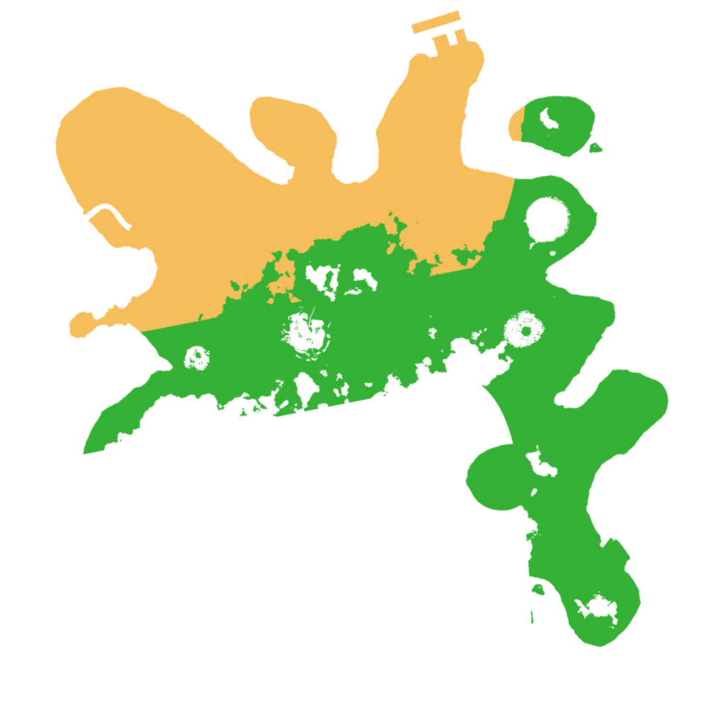 Biome Rust Map: Procedural Map, Size: 3000, Seed: 716963928