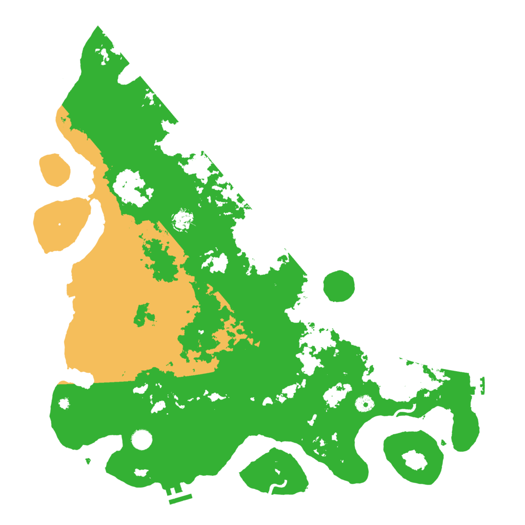 Biome Rust Map: Procedural Map, Size: 4500, Seed: 1647292747