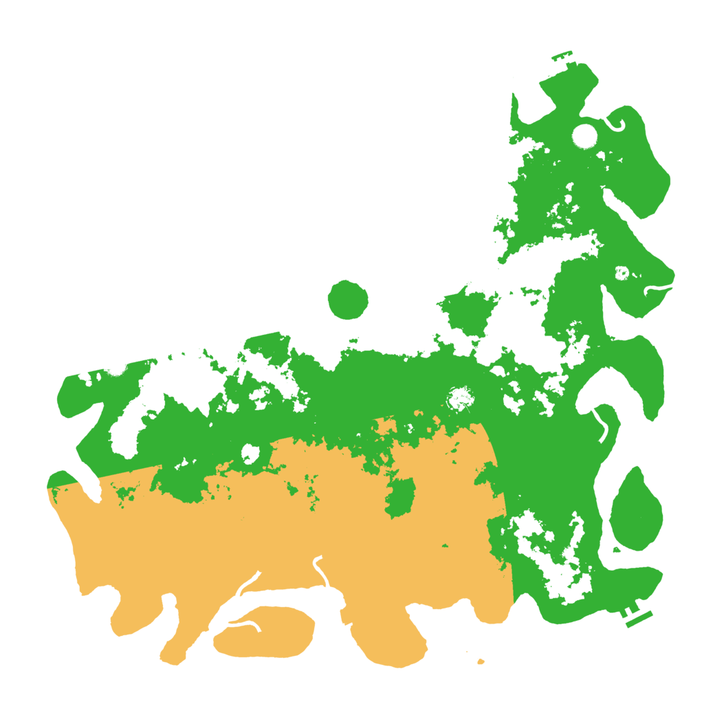 Biome Rust Map: Procedural Map, Size: 5000, Seed: 641444797
