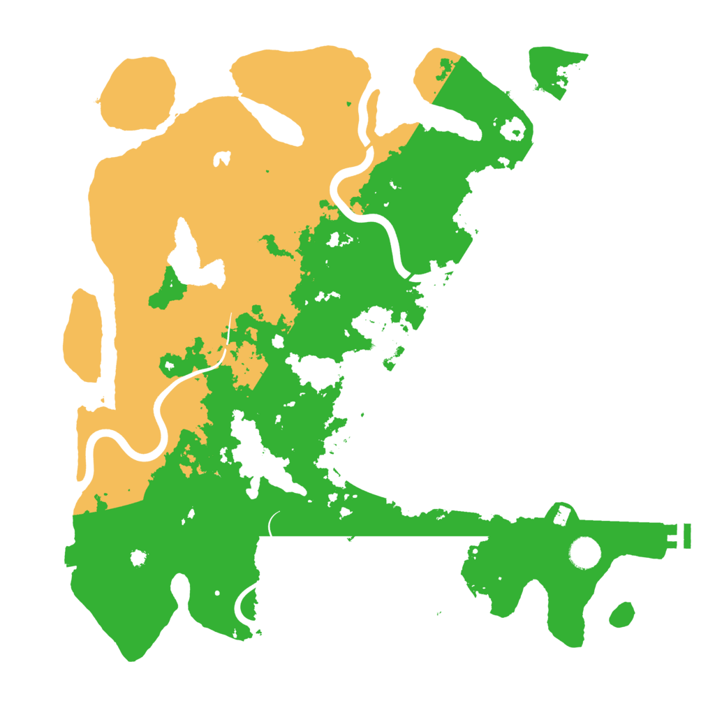 Biome Rust Map: Procedural Map, Size: 4000, Seed: 1865241350