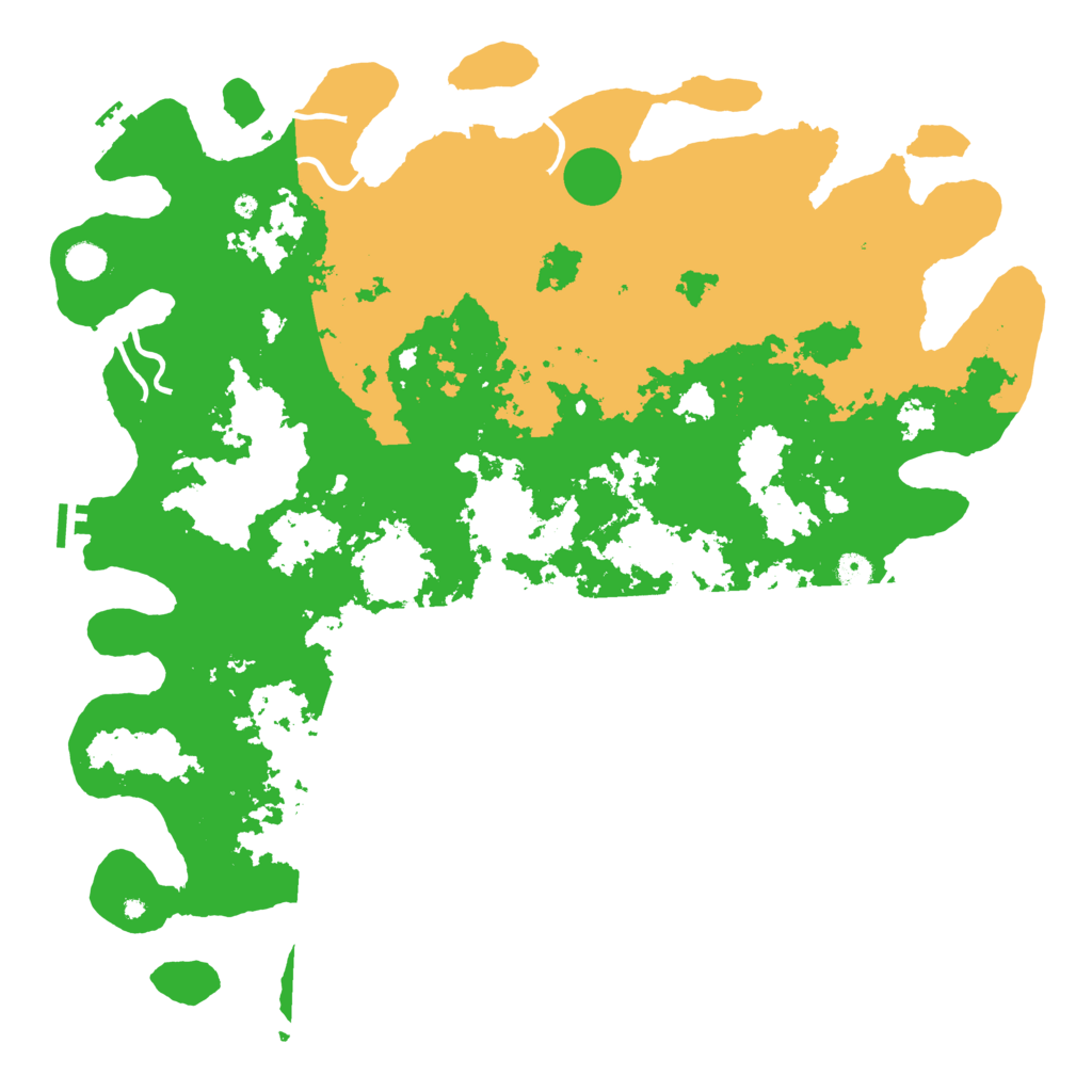 Biome Rust Map: Procedural Map, Size: 5000, Seed: 871376600