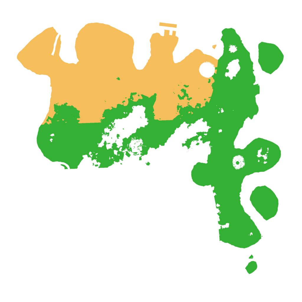 Biome Rust Map: Procedural Map, Size: 3500, Seed: 1922652656