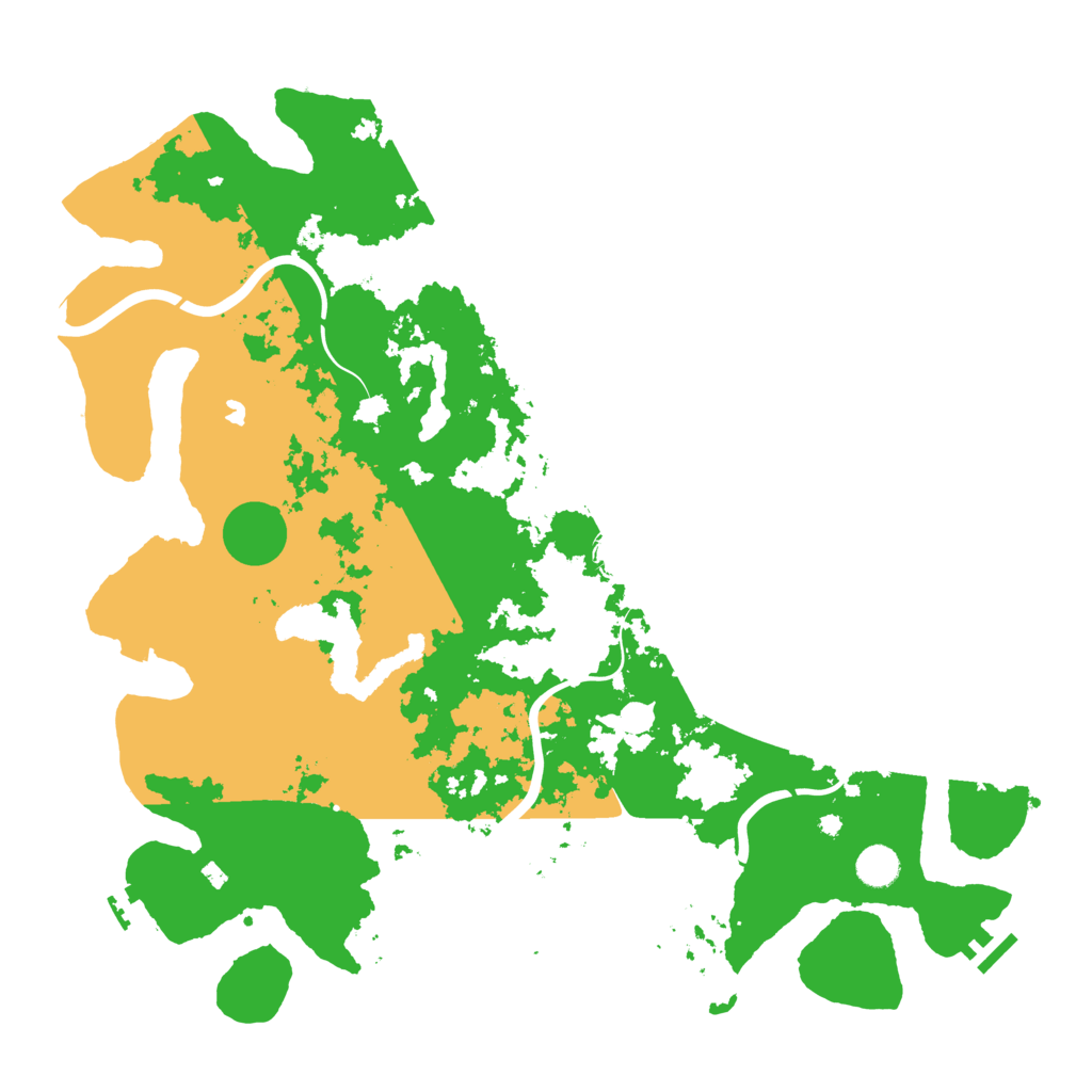 Biome Rust Map: Procedural Map, Size: 4500, Seed: 808115371