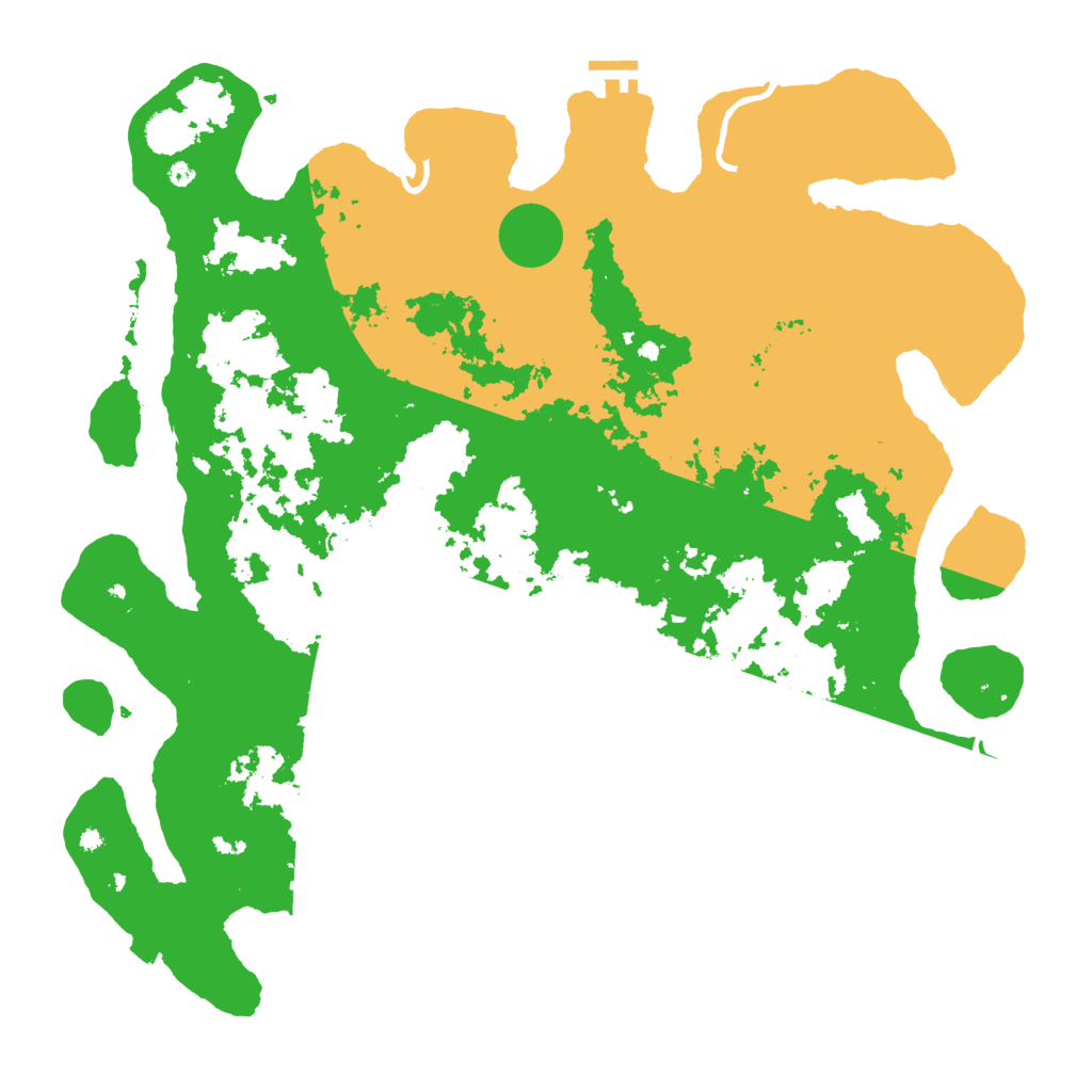 Biome Rust Map: Procedural Map, Size: 4500, Seed: 22224