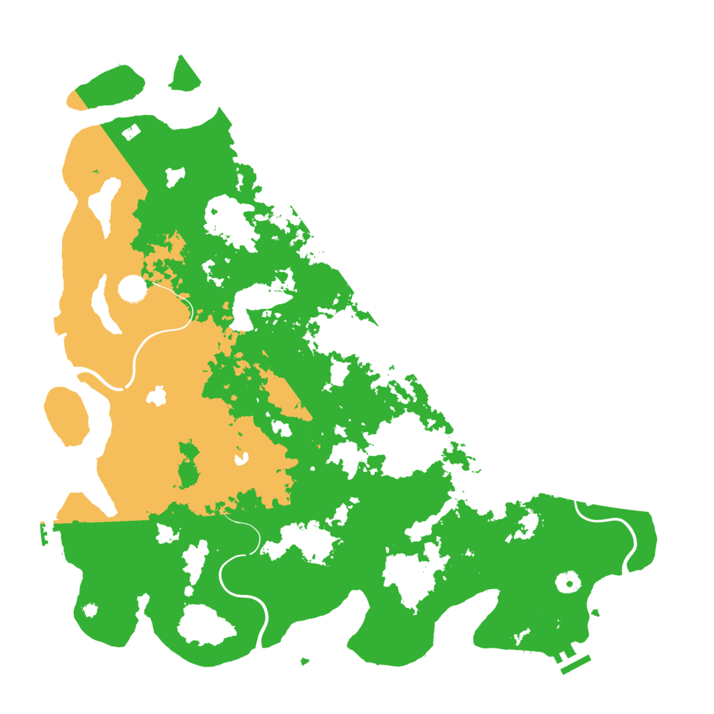 Biome Rust Map: Procedural Map, Size: 4500, Seed: 1968936924