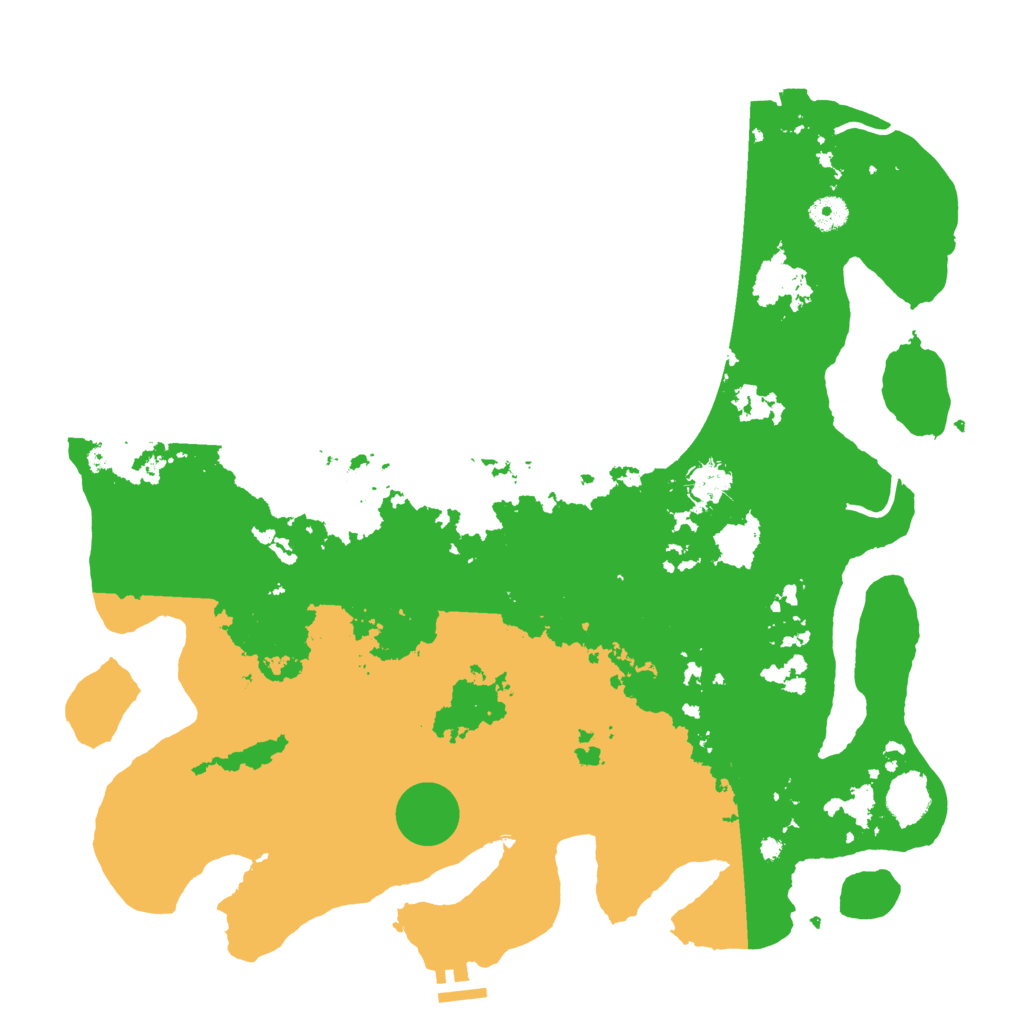 Biome Rust Map: Procedural Map, Size: 4250, Seed: 1639904819