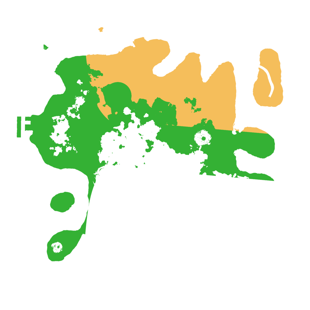 Biome Rust Map: Procedural Map, Size: 3000, Seed: 30217