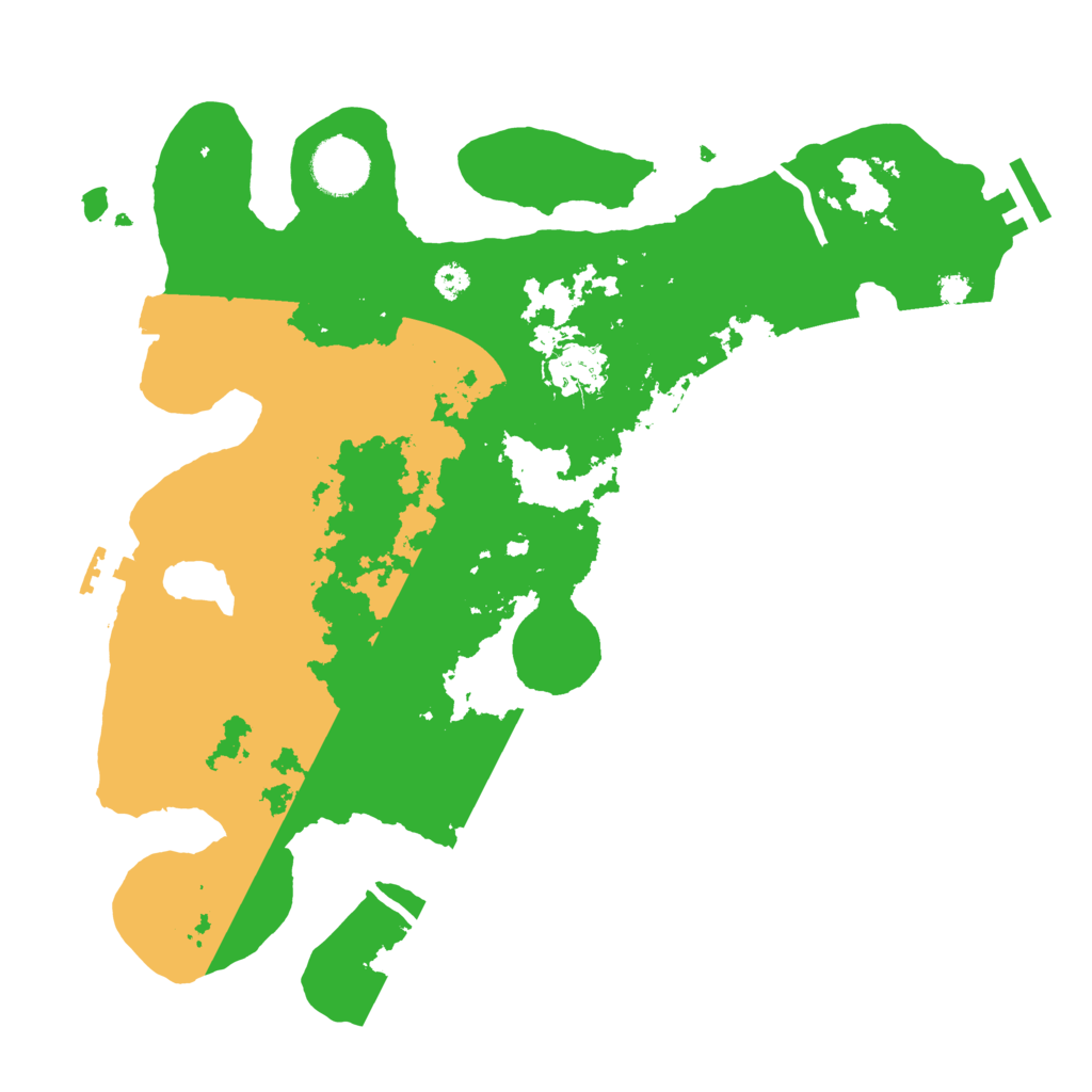 Biome Rust Map: Procedural Map, Size: 3300, Seed: 1155452308