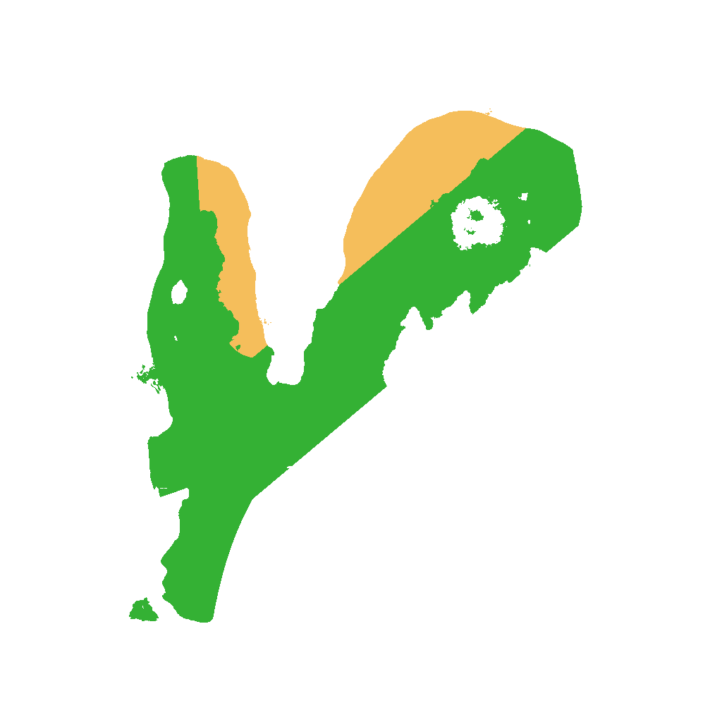 Biome Rust Map: Procedural Map, Size: 1400, Seed: 315122494