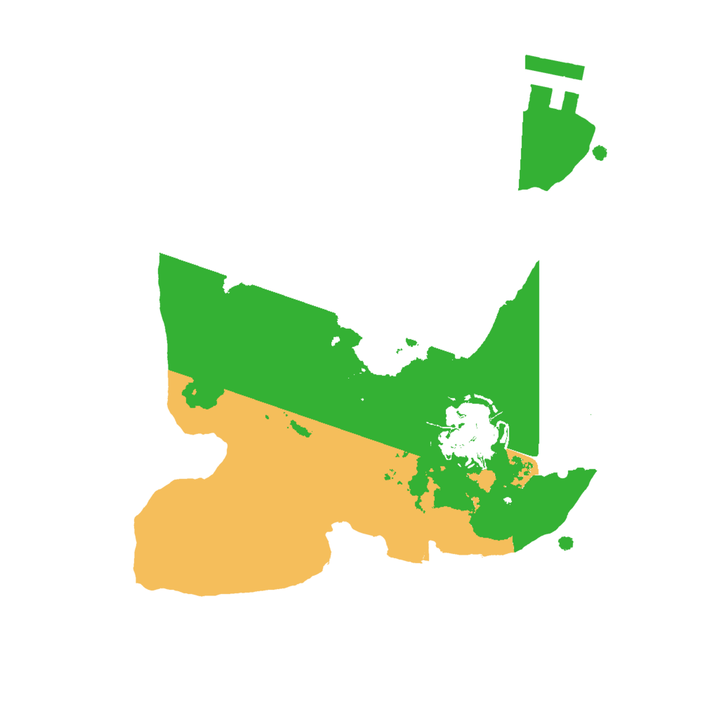 Biome Rust Map: Procedural Map, Size: 2000, Seed: 2654810