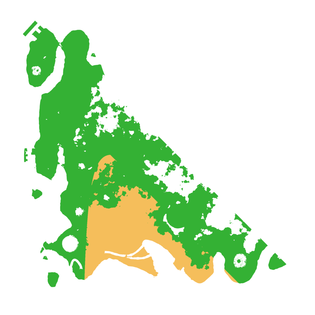 Biome Rust Map: Procedural Map, Size: 3500, Seed: 514735281