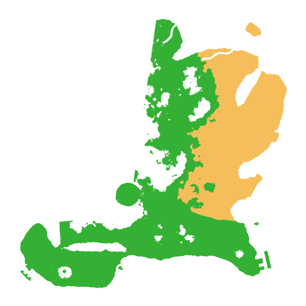 Biome Rust Map: Procedural Map, Size: 3500, Seed: 1621485416