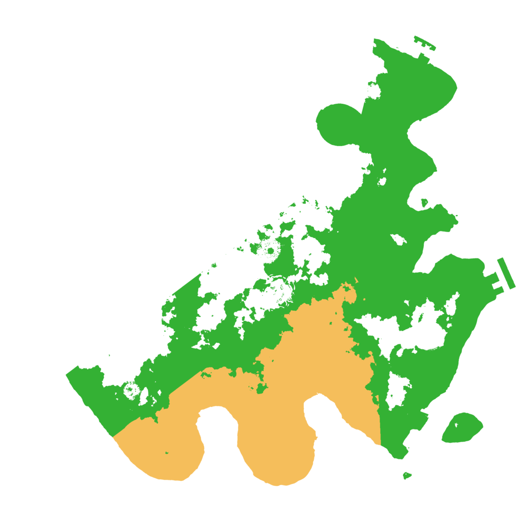 Biome Rust Map: Procedural Map, Size: 3250, Seed: 1852020000