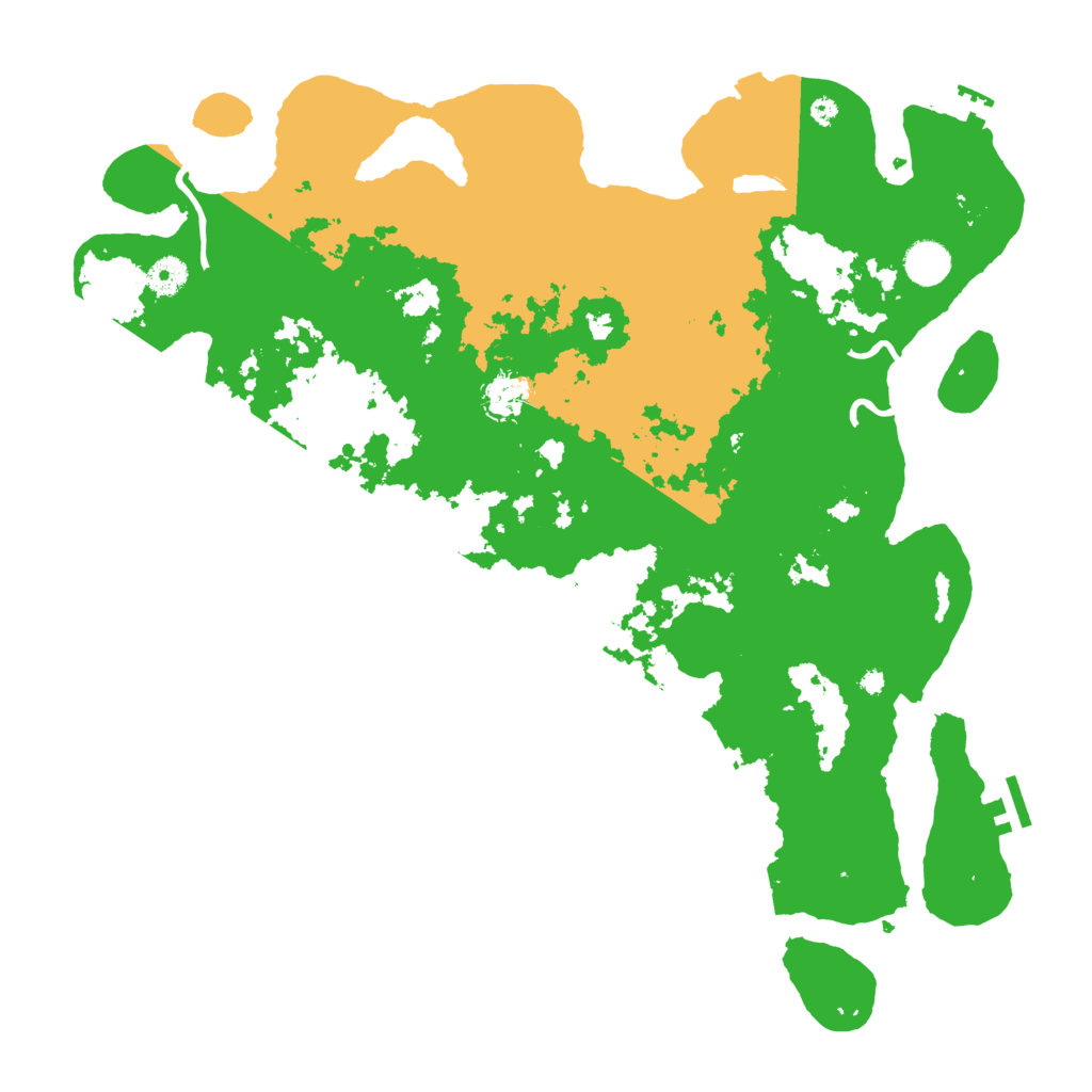 Biome Rust Map: Procedural Map, Size: 4192, Seed: 110555822