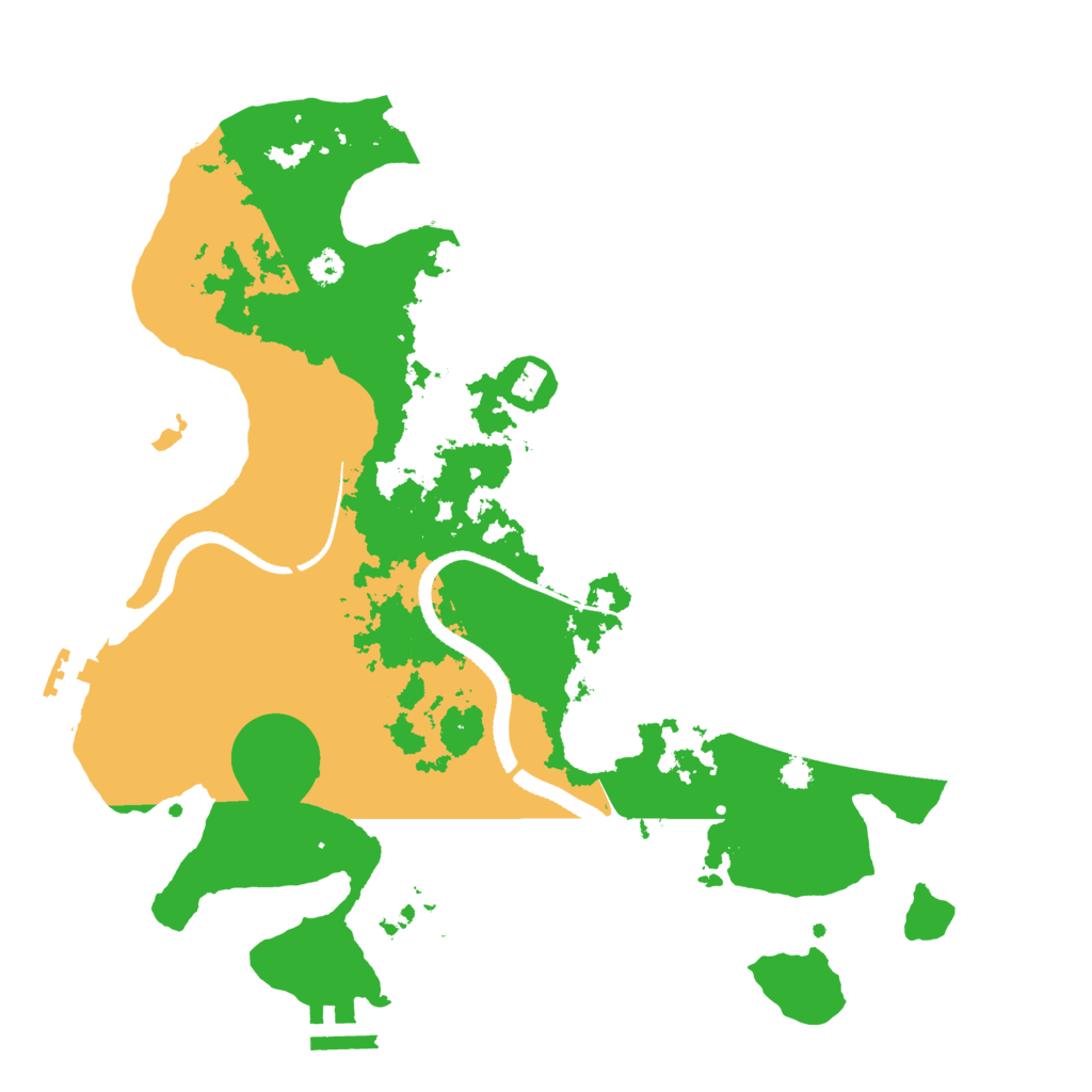 Biome Rust Map: Procedural Map, Size: 3250, Seed: 1799728309