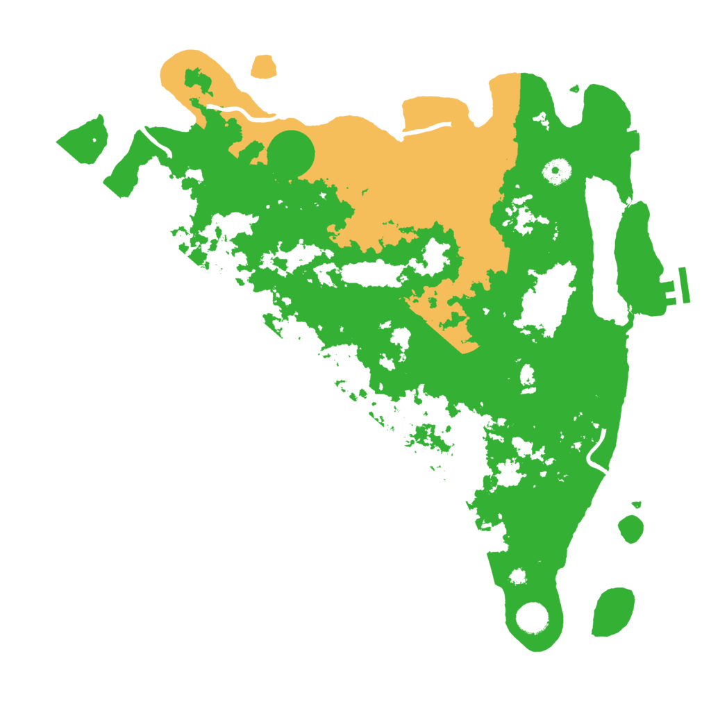 Biome Rust Map: Procedural Map, Size: 4000, Seed: 712453367