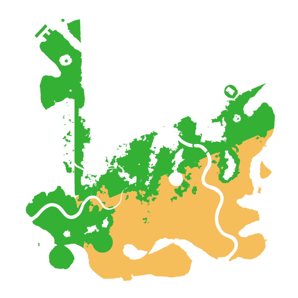 Biome Rust Map: Procedural Map, Size: 3850, Seed: 824910003