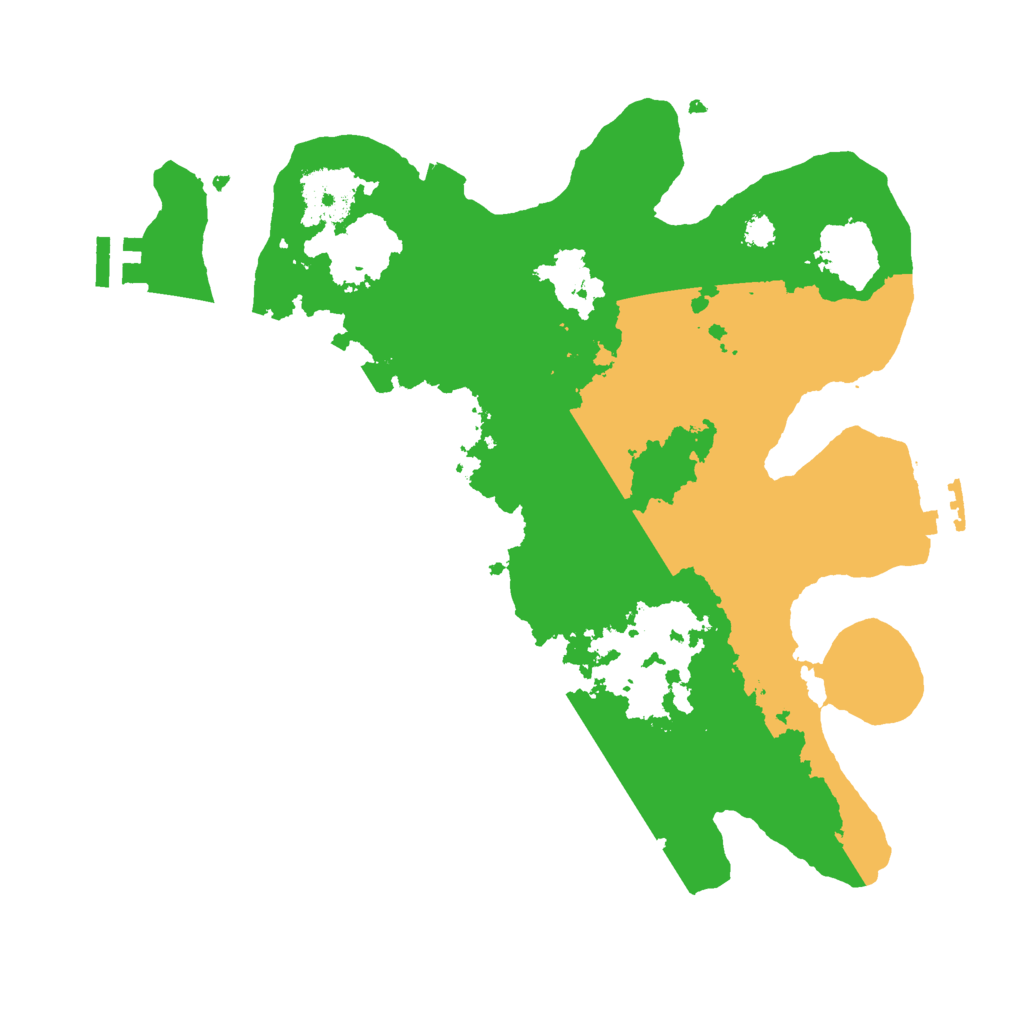 Biome Rust Map: Procedural Map, Size: 3000, Seed: 11957