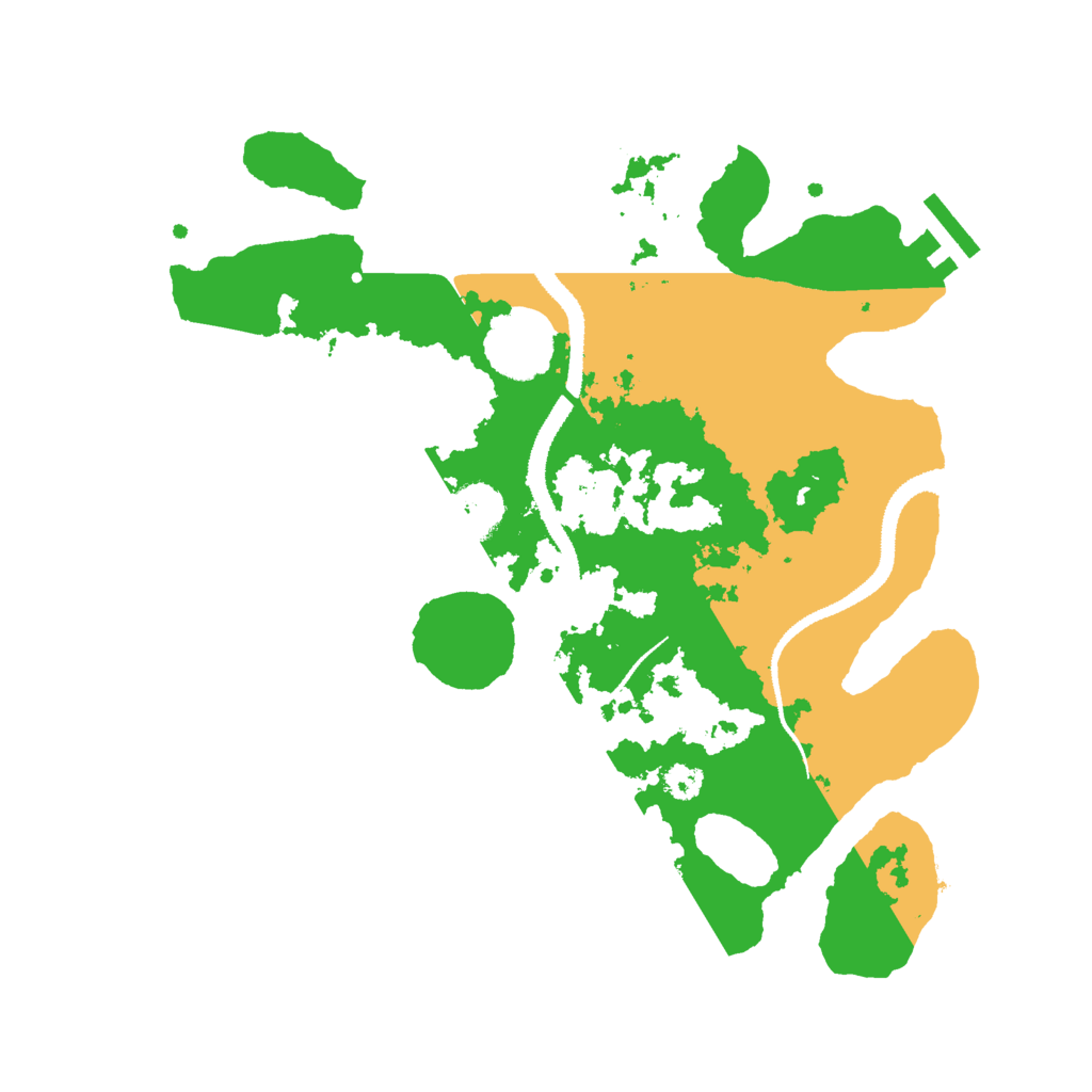 Biome Rust Map: Procedural Map, Size: 3000, Seed: 5671094