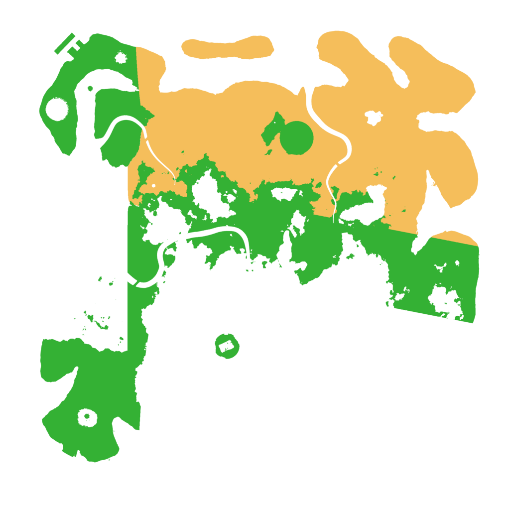 Biome Rust Map: Procedural Map, Size: 4000, Seed: 1739851132