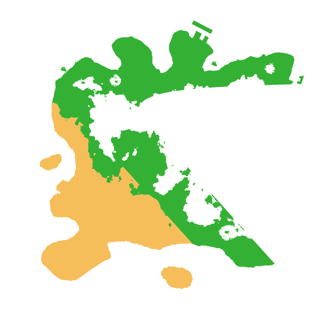 Biome Rust Map: Procedural Map, Size: 3000, Seed: 57149