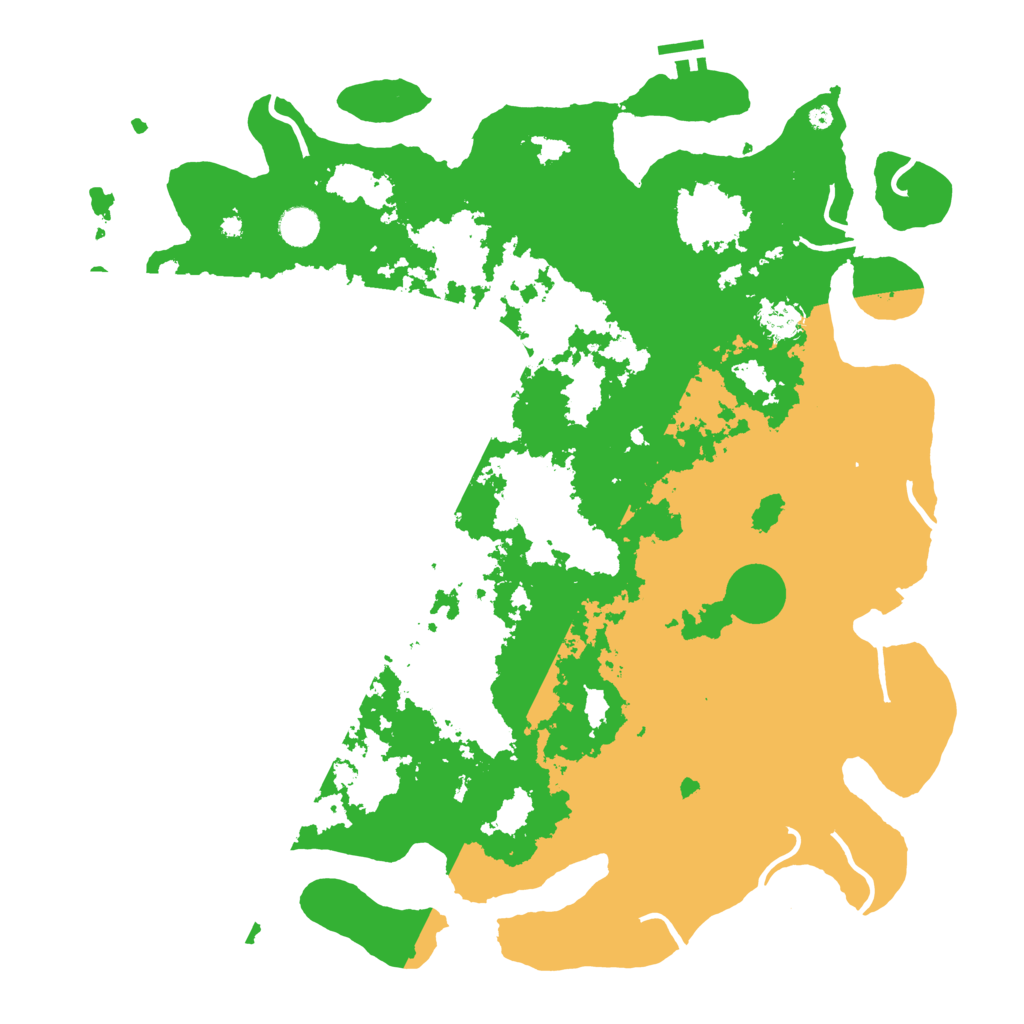 Biome Rust Map: Procedural Map, Size: 4500, Seed: 1786512473